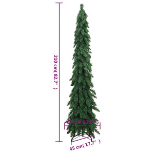 Künstlicher Weihnachtsbaum mit 130 LEDs, 210cm