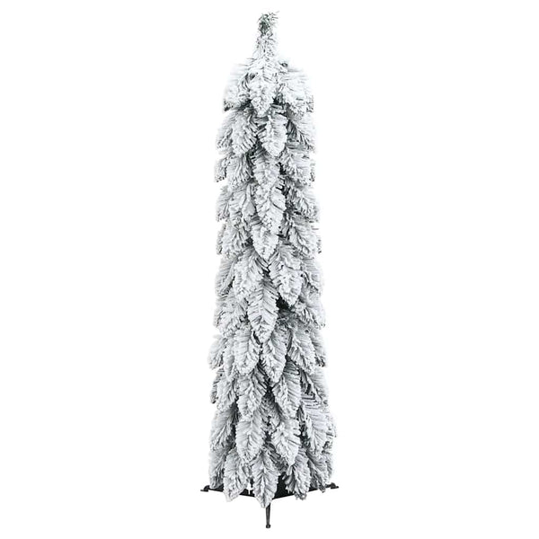 vidaXL Sapin de Noël artificiel éclairage et neige 30 LED 60 cm