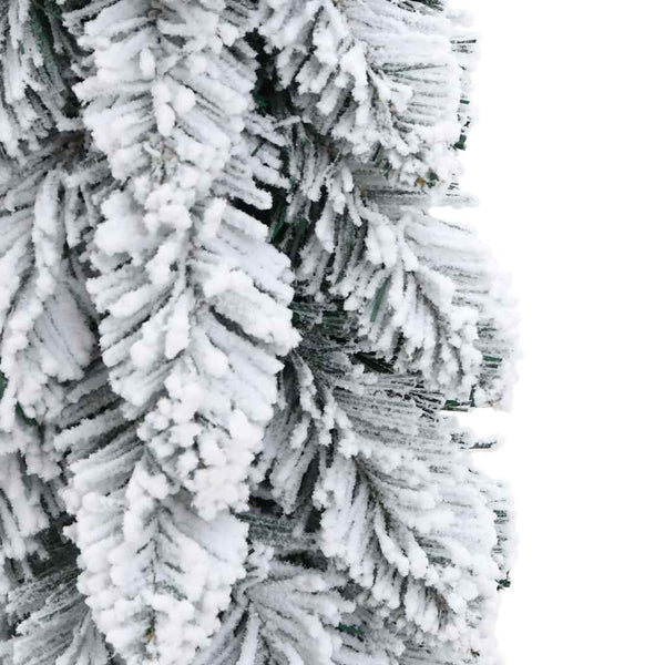 vidaXL Sapin de Noël artificiel éclairage et neige 30 LED 60 cm