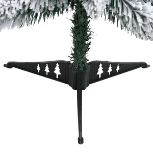 vidaXL Sapin de Noël artificiel éclairage et neige 30 LED 60 cm
