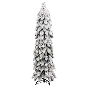 Künstlicher Weihnachtsbaum mit LED & Schnee - 120cm