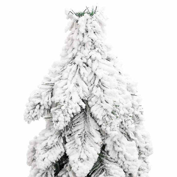 Künstlicher Weihnachtsbaum mit LED & Schnee - 120cm