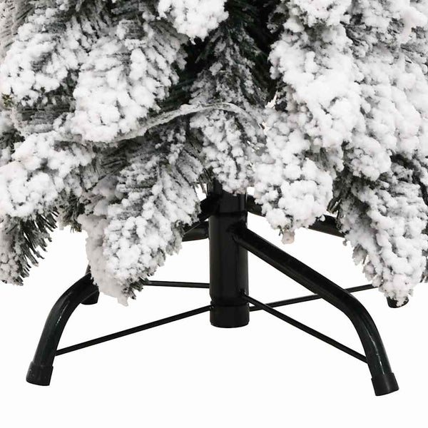 Künstlicher Weihnachtsbaum mit LED & Schnee - 120cm