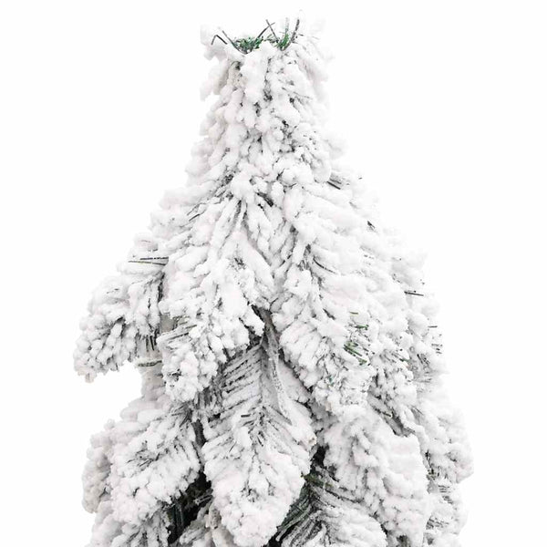 Künstlicher Weihnachtsbaum mit LED und Schnee - 150cm