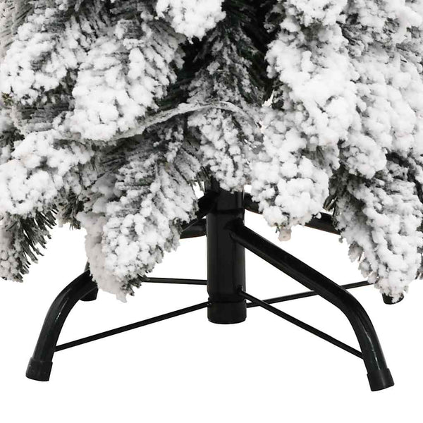 Künstlicher Weihnachtsbaum mit LED und Schnee - 150cm