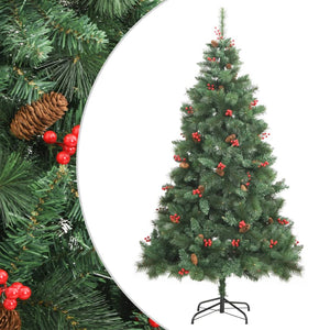 Künstlicher Weihnachtsbaum 180cm mit Zapfen