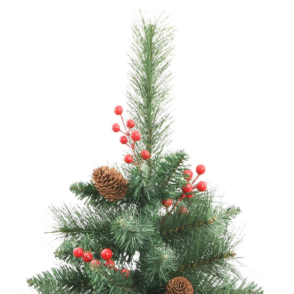 Künstlicher Weihnachtsbaum 180cm mit Zapfen