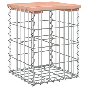 Gartenbank Gabione Douglasie 33x31x42cm