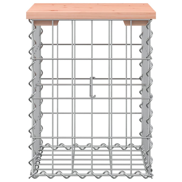 Gartenbank Gabione Douglasie 33x31x42cm