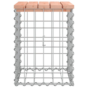 Gartenbank Gabione Douglasie 33x31x42cm