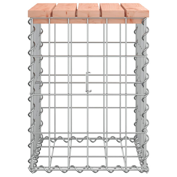 Gartenbank Gabione Douglasie 33x31x42cm
