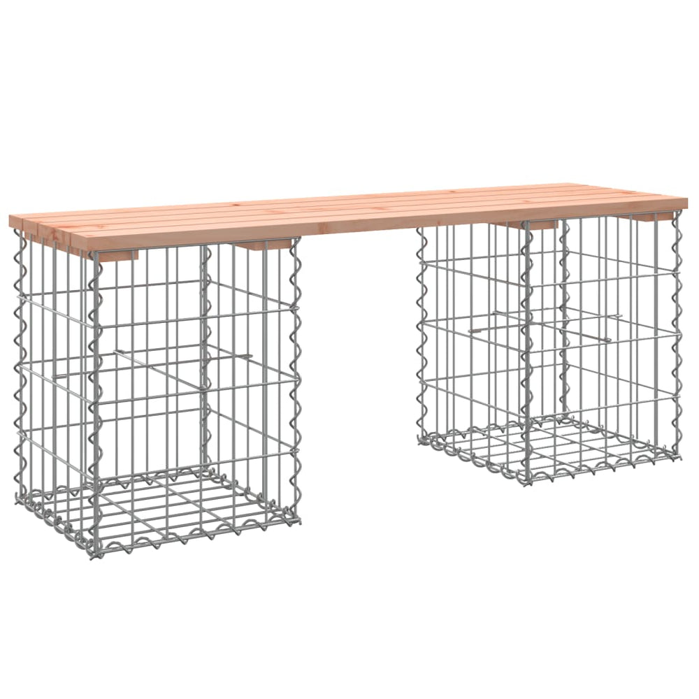 Gartenbank Gabione Douglasie 103cm