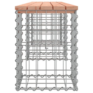 Gabionen Gartenbank Douglasie 203cm