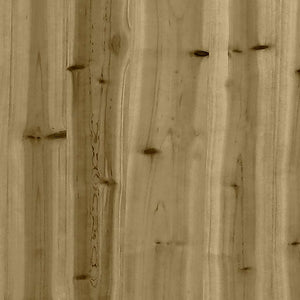 Gartenbank Gabione Kiefer imprägniert 203cm