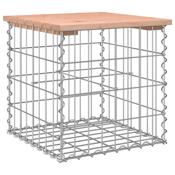 Gabionen Gartenbank Douglasie 43cm