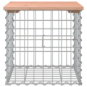 Gabionen Gartenbank Douglasie 43cm