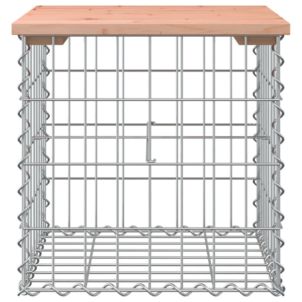 Gabionen Gartenbank Douglasie 43cm