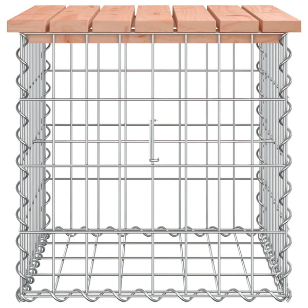 Gabionen Gartenbank Douglasie 43cm