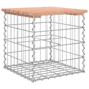 Gabionen Gartenbank Douglasie 43cm