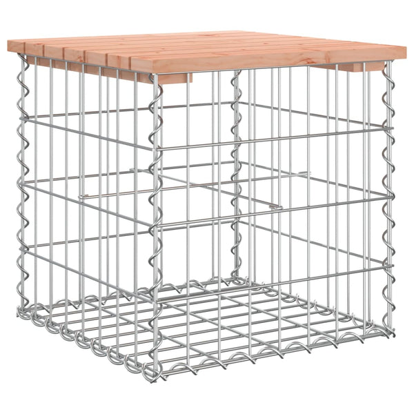 Gabionen Gartenbank Douglasie 43cm