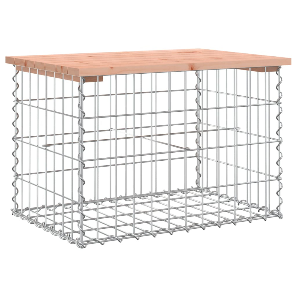 Gartenbank Gabione Douglasie 63cm