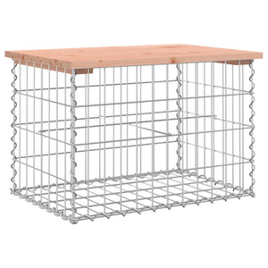Gartenbank Gabione Douglasie 63cm