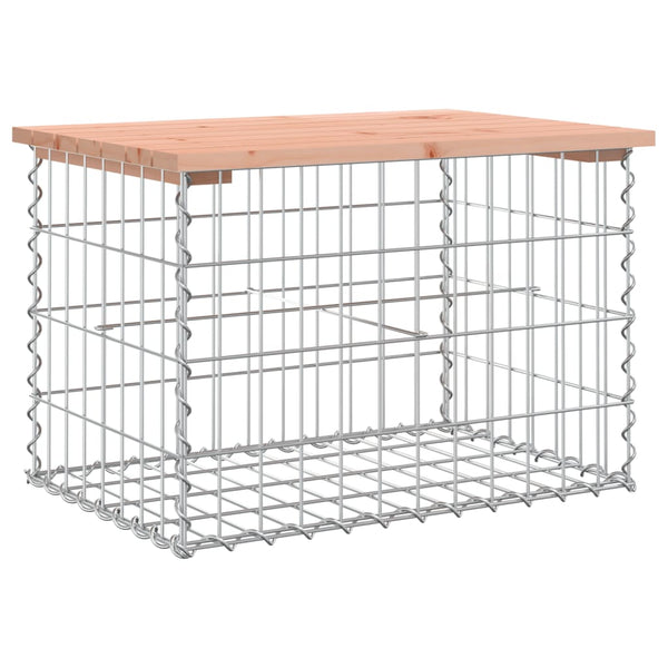 Gartenbank Gabione Douglasie 63cm