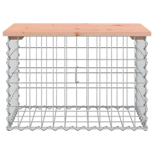 Gartenbank Gabione Douglasie 63cm