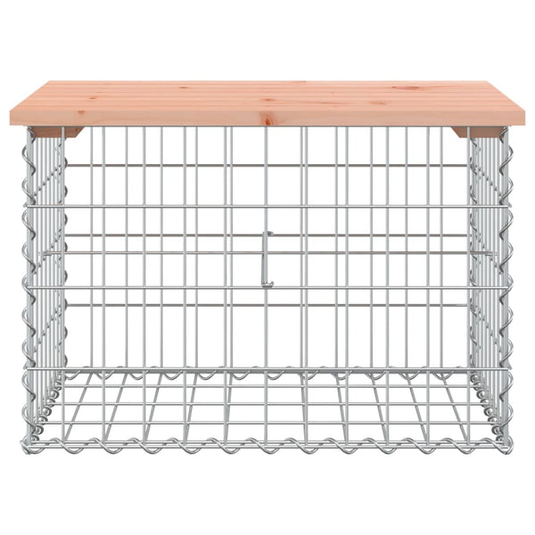 Gartenbank Gabione Douglasie 63cm