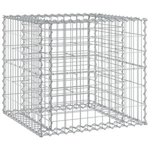 vidaXL Banc de jardin avec gabion Bois de Douglas massif