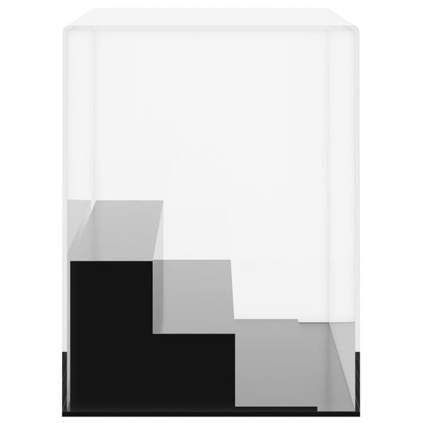 Vitrine Transparent 25x12x16 cm Acryl