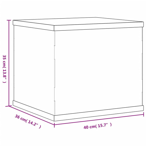 Displaybox Transparent 40x36x35 cm Acryl