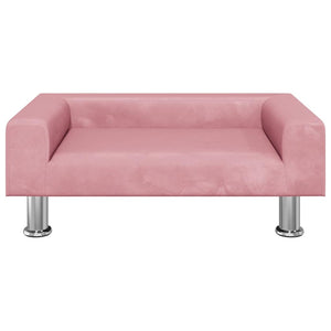 Rosa Kindersofa Samt, 70 cm