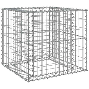Gabionenkorb 70x70x65 cm Verzinkt
