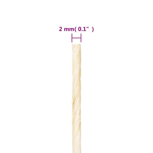 Seil 100% Sisal 2 mm 600 m