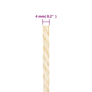 Seil 100% Sisal 4 mm 500 m