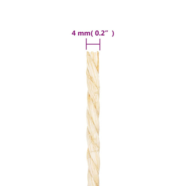 Seil 100% Sisal 4 mm 500 m