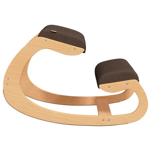 Kniestuhl Braun Birkenholz Ergonomisch