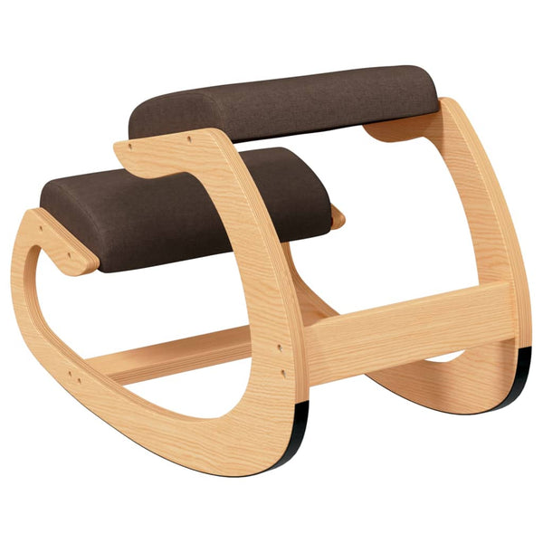 Kniestuhl Braun Birkenholz Ergonomisch
