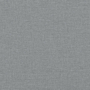 Tagesbett mit Matratze Hellgrau 100x200 cm
