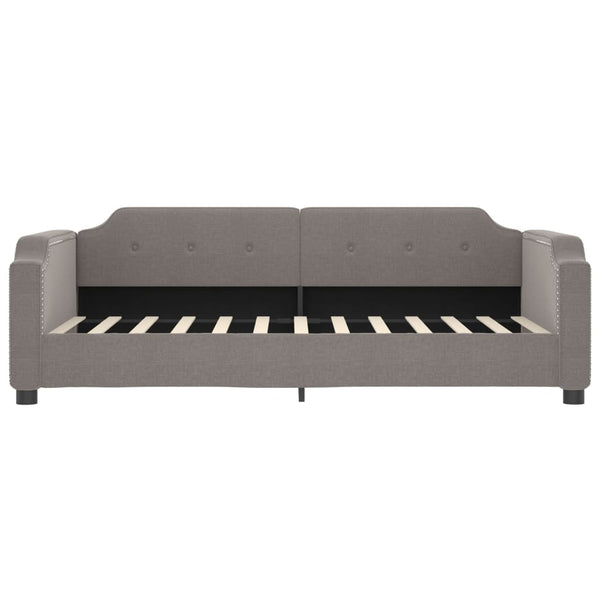 Ausziehbares Tagesbett Taupe 80x200 cm