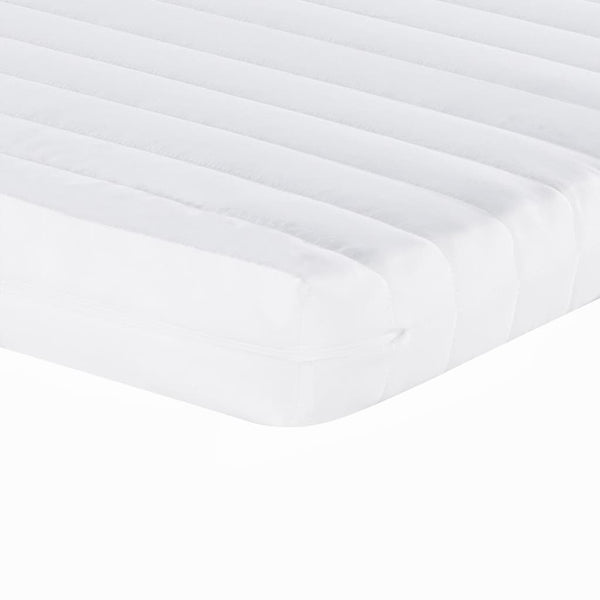 Ausziehbares Tagesbett mit Matratzen Dunkelgrau 90x200 cm