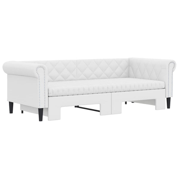 Ausziehbares Tagesbett mit Matratzen 90x200 cm