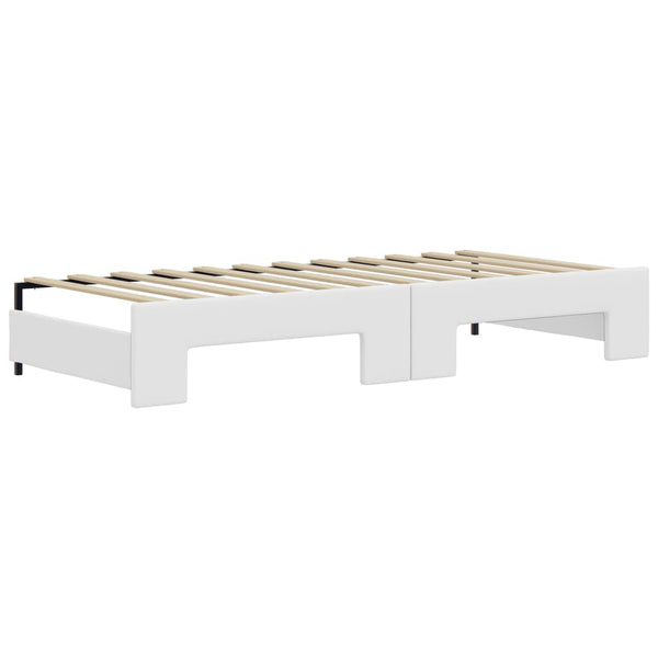 Ausziehbares Tagesbett mit Matratzen 90x200 cm