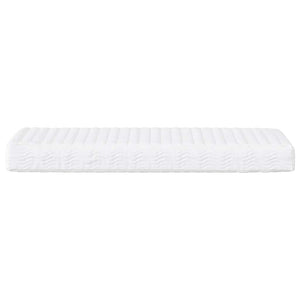 Gelbes Tagesbett mit Matratze Samt 90x200 cm