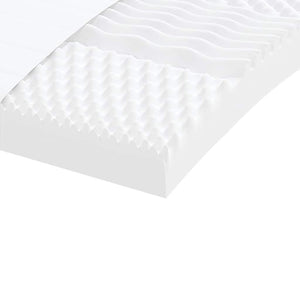 Gelbes Ausziehbares Tagesbett mit Matratzen 100x200 cm