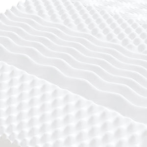 Ausziehbares Tagesbett mit Matratzen Dunkelgrau 90x190 cm