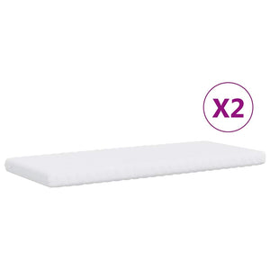 Ausziehbares Tagesbett Blau 80x200 cm Samt