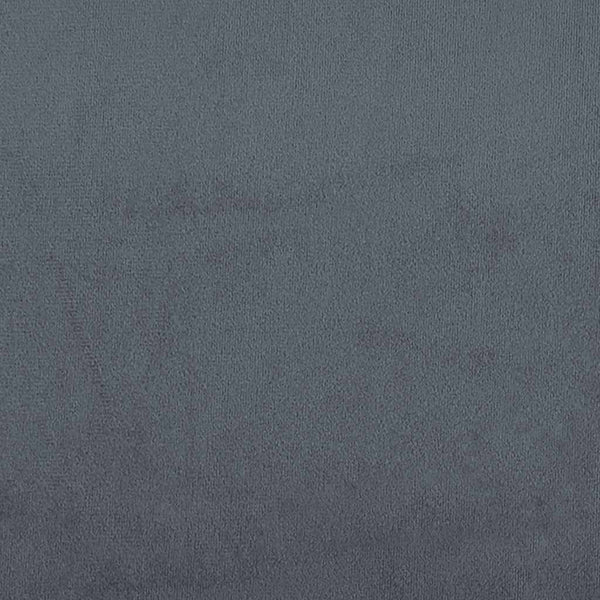 Ausziehbares Tagesbett mit Schubladen Dunkelgrau Samt