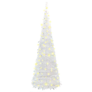 Pop-Up Weihnachtsbaum Künstlich mit LEDs